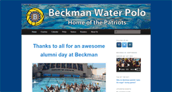 Desktop Screenshot of beckmanwp.org